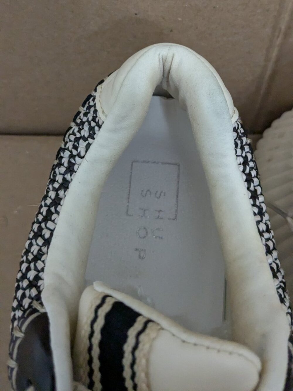 SHUSHOP SELINA Everyday Crochet Wedge Women's Sneaker Black Size 8 . - Picture 8 of 13